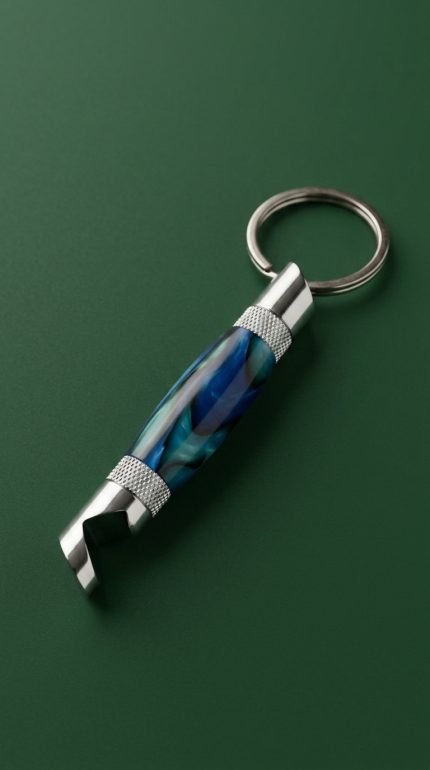 Комплект Відкривача для Пляшок-Брелока Bottle Opener Chrome — Хромована обробка, компактний
